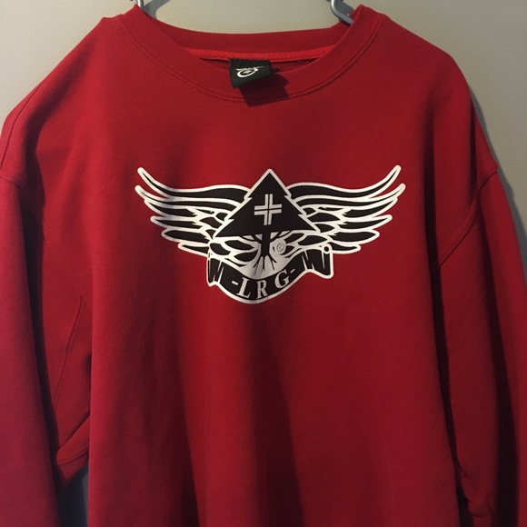 Lrg Other - VINTAGE LRG red sweatshirt